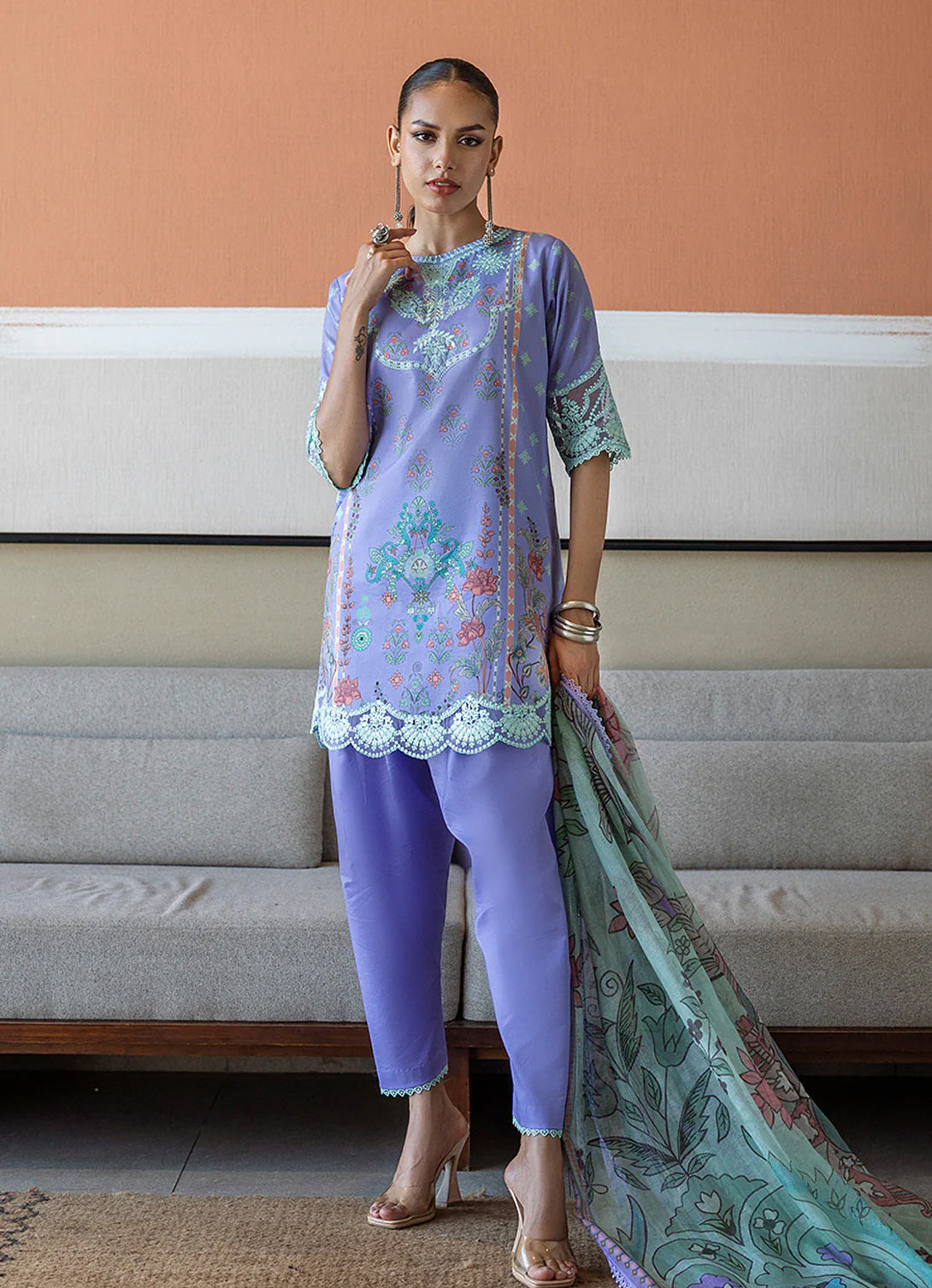 Zainab Chotani Tahra Lawn'25 - Lina