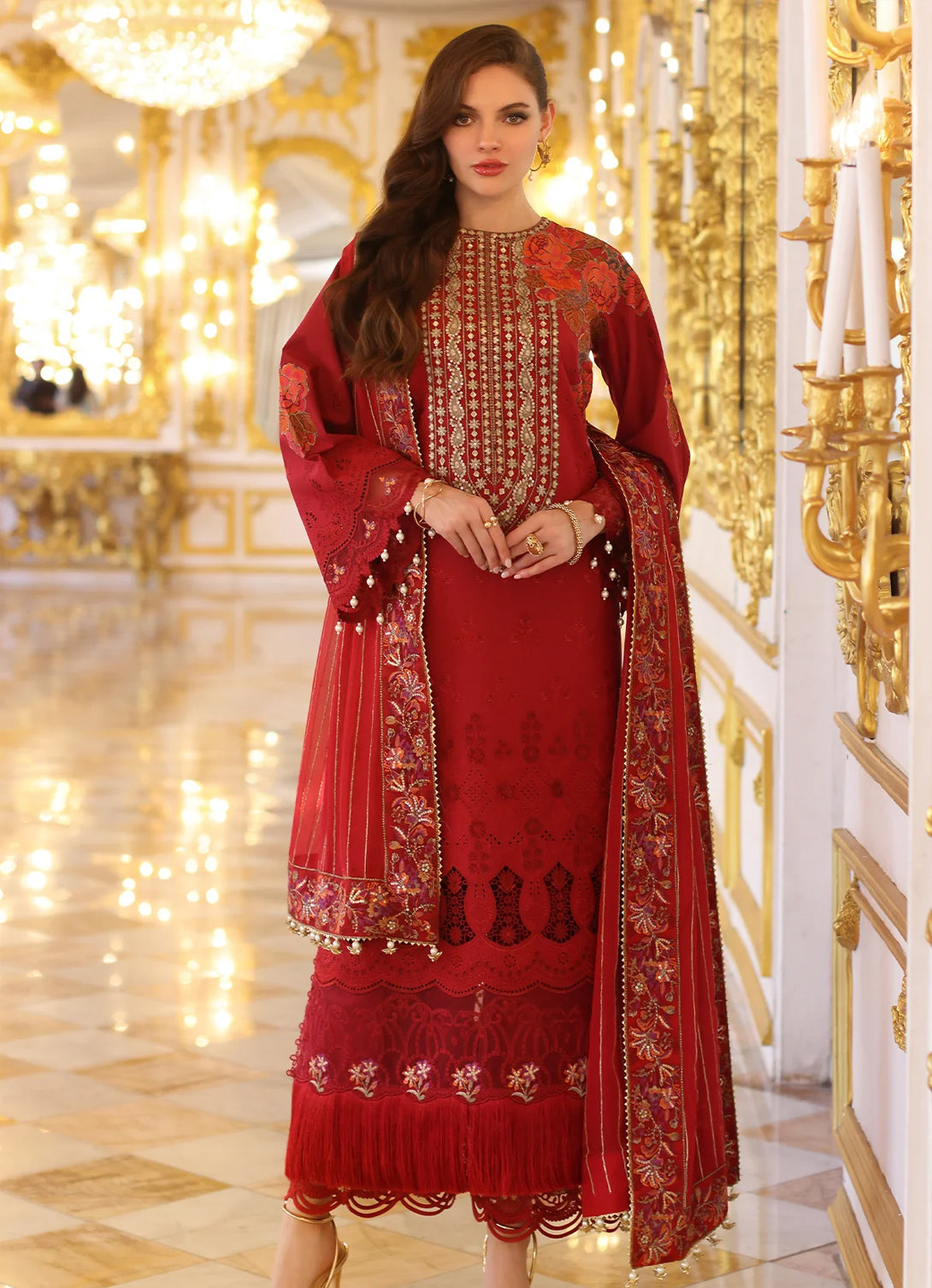 Charizma Tabeer Premium Chiffli Lawn'25 - CT5-02