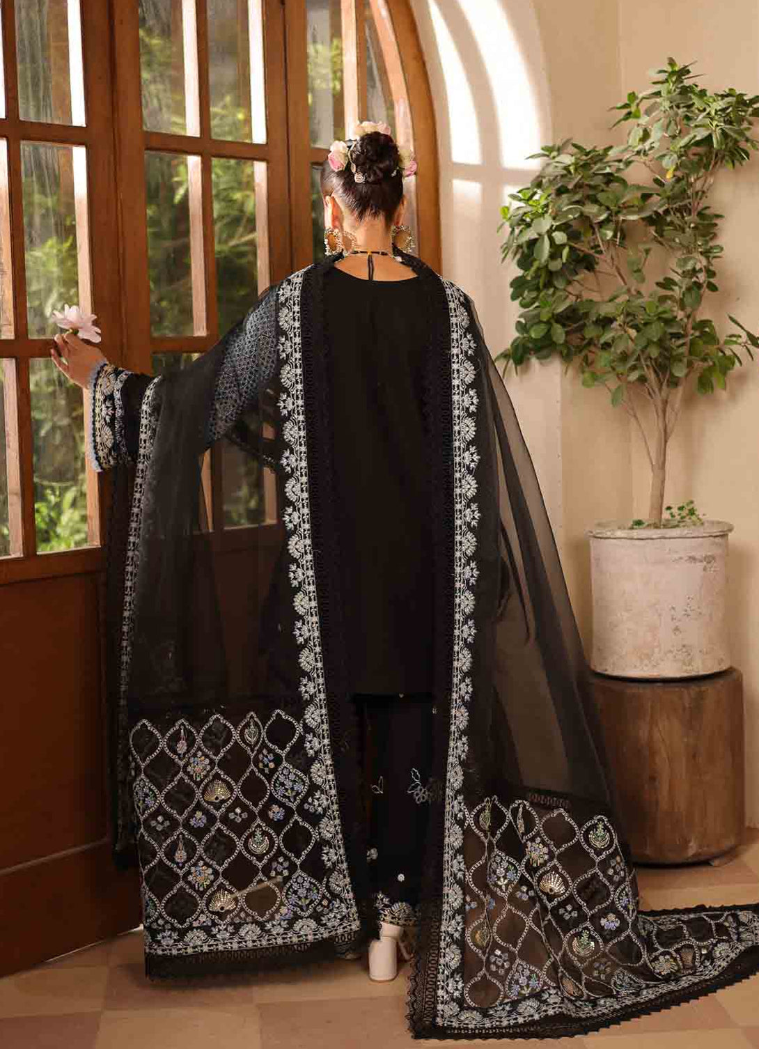 Shazia Mansoor Luxury Lawn'25 - Mehtab