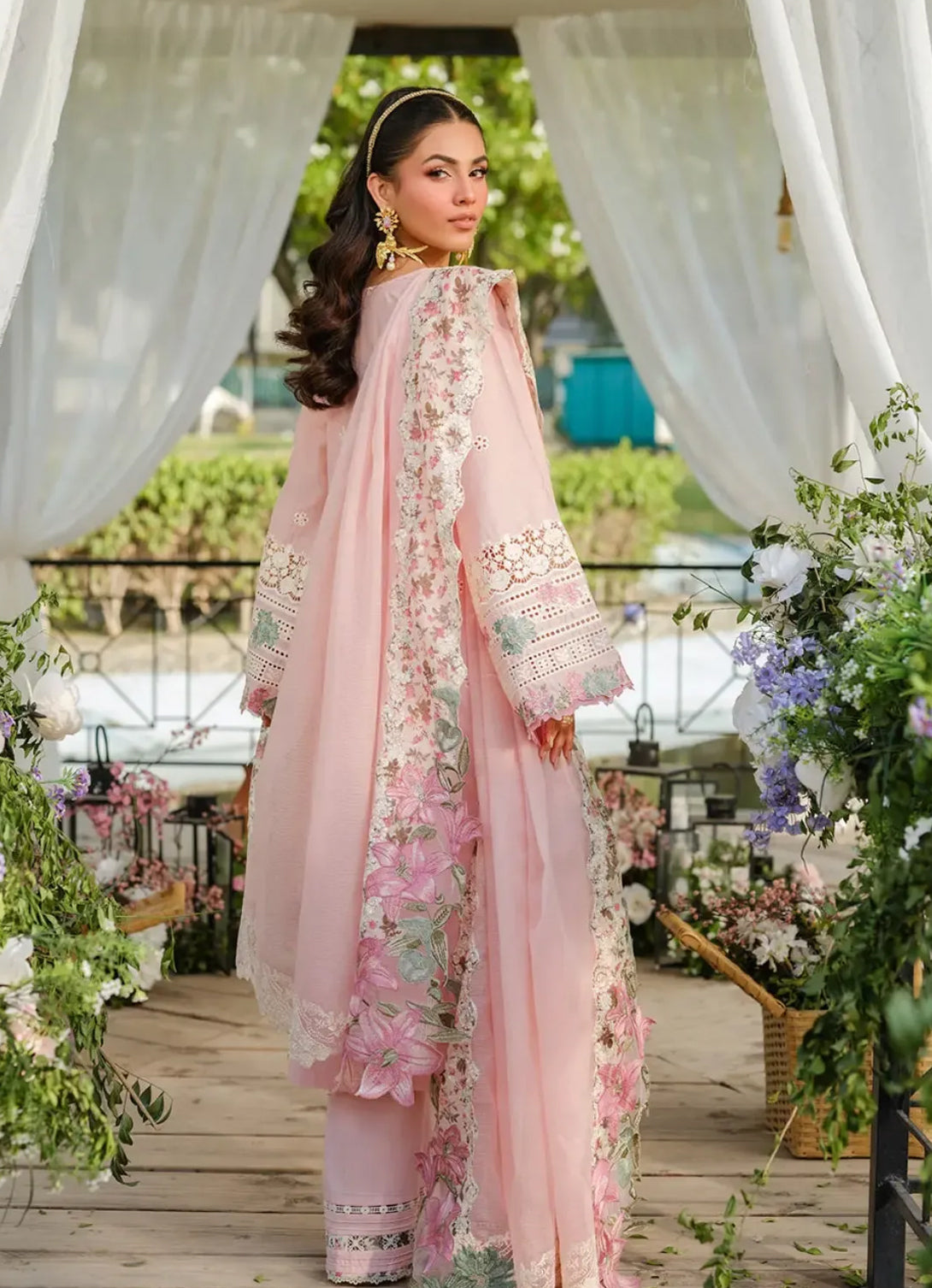 Elaf Luxury Lawn'25 Vol-2 ELH-1B SOPHIA