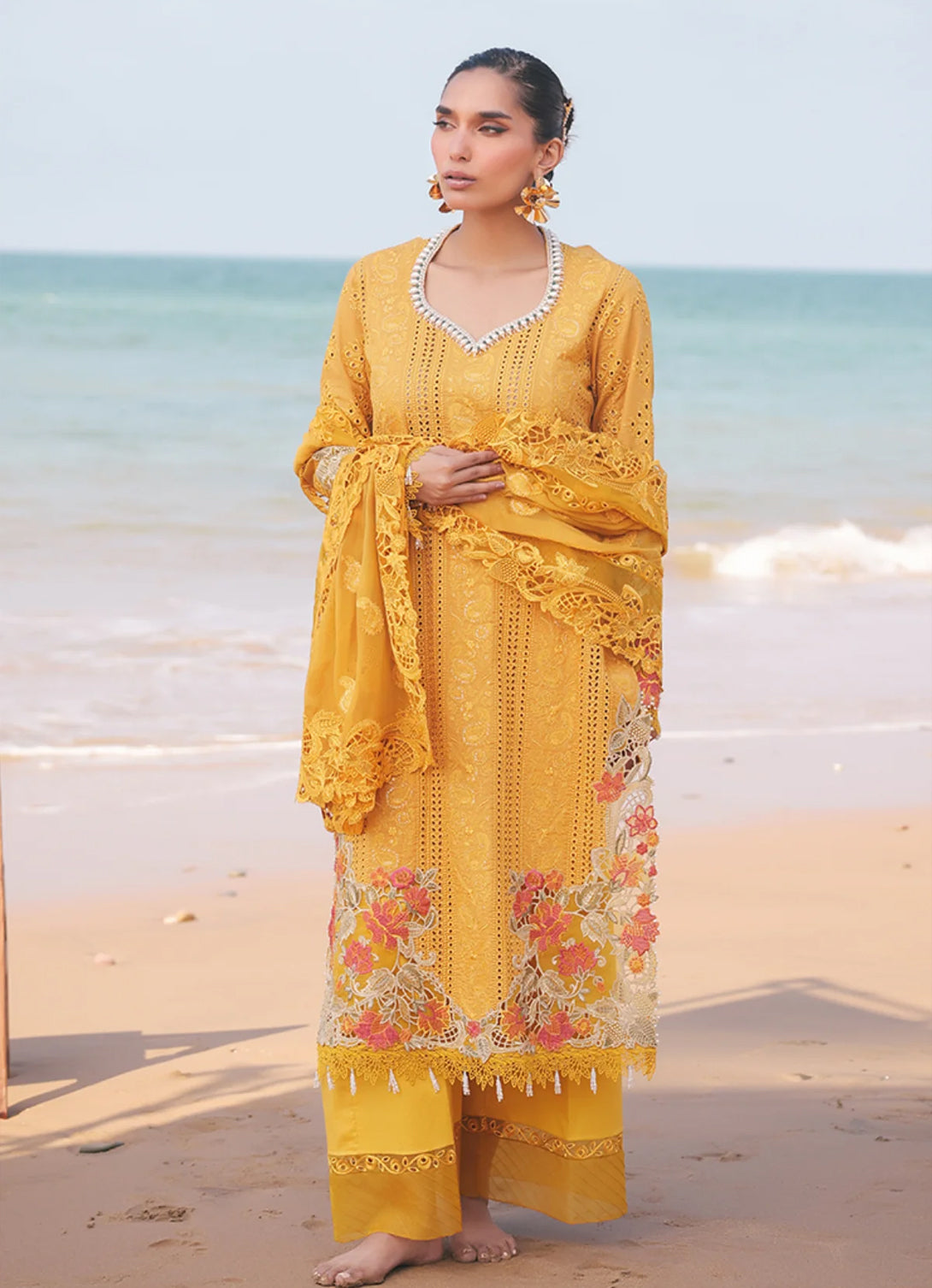 Imrozia Serene - Hania Luxury Lawn'25 - SL 78 A Havia