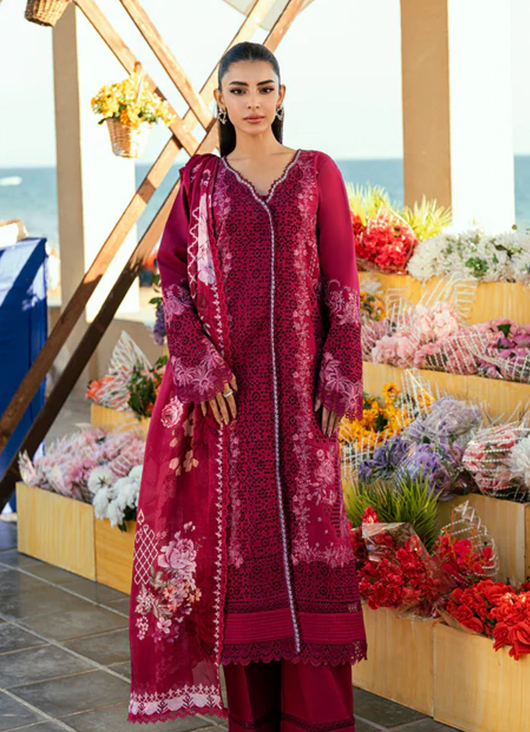 Florent - Eid Edit Luxury Lawn'25 - FL-7