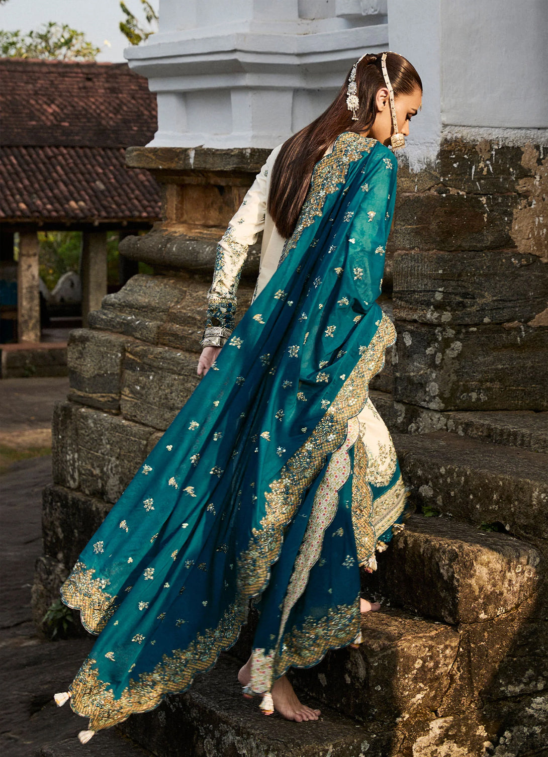 Hussain Rehar Luxury Lawn'25 - Veil
