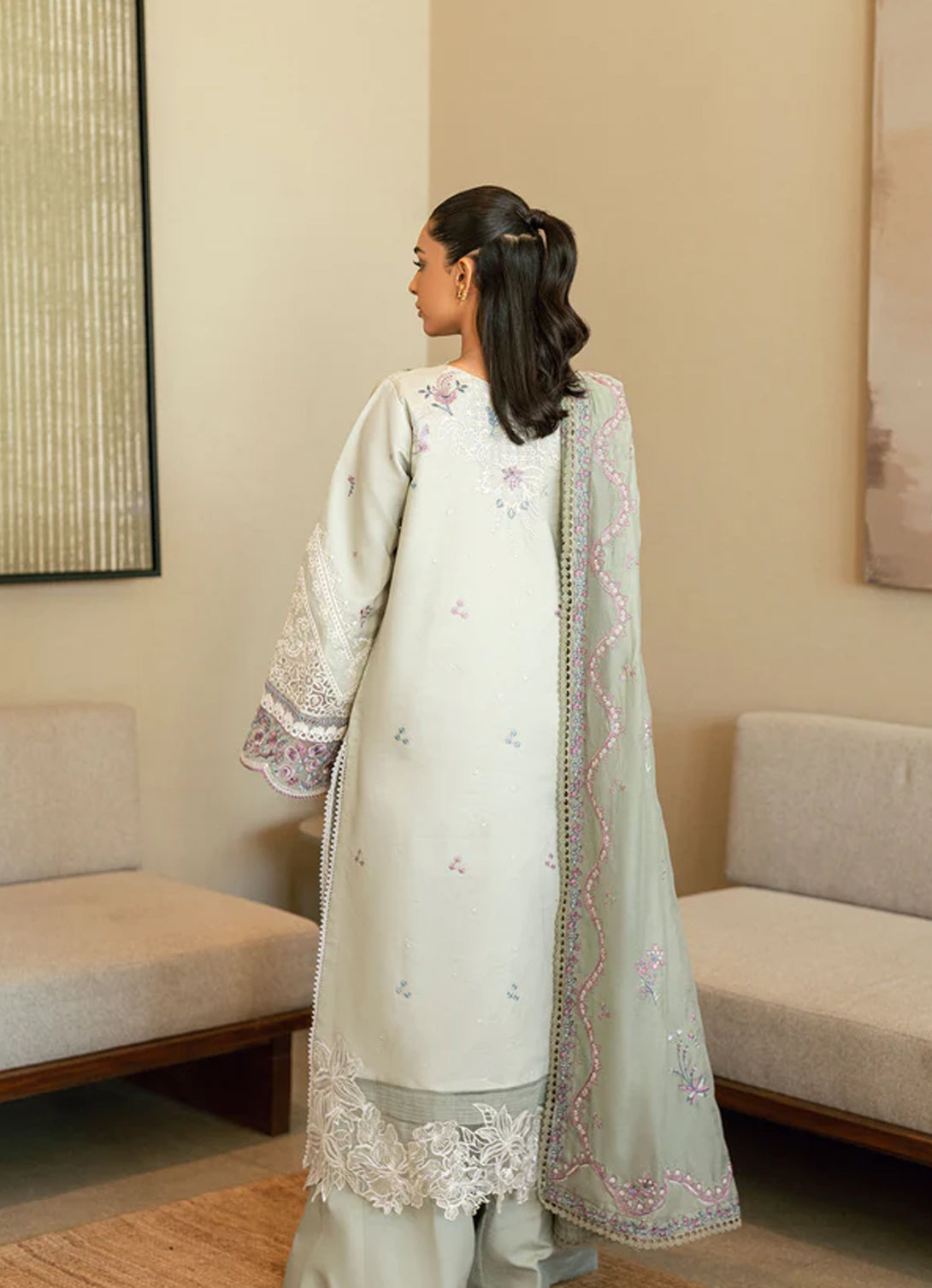 Florent - Eid Edit Luxury Lawn'25 - FL-6B