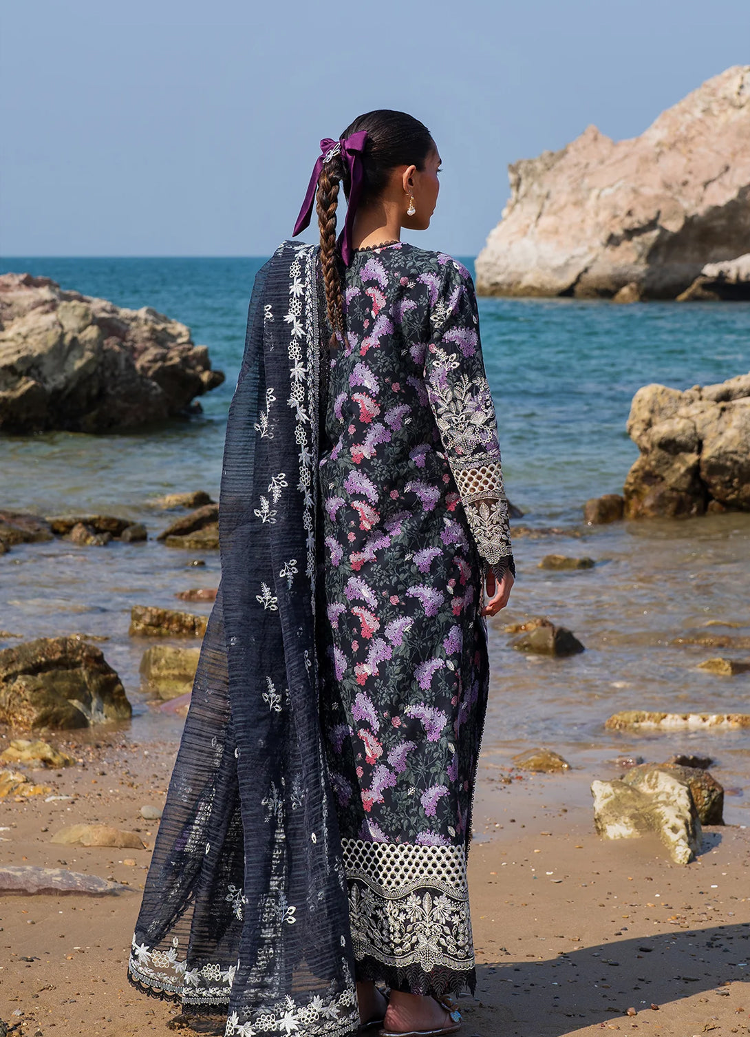 Afrozeh Endless Summer Lawn'25 - Velour