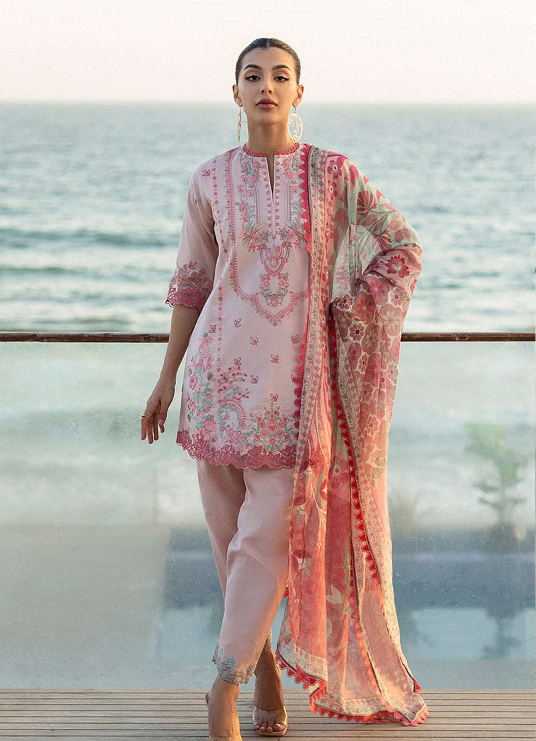 Zainab Chotani Tahra Lawn'25 -Kaira