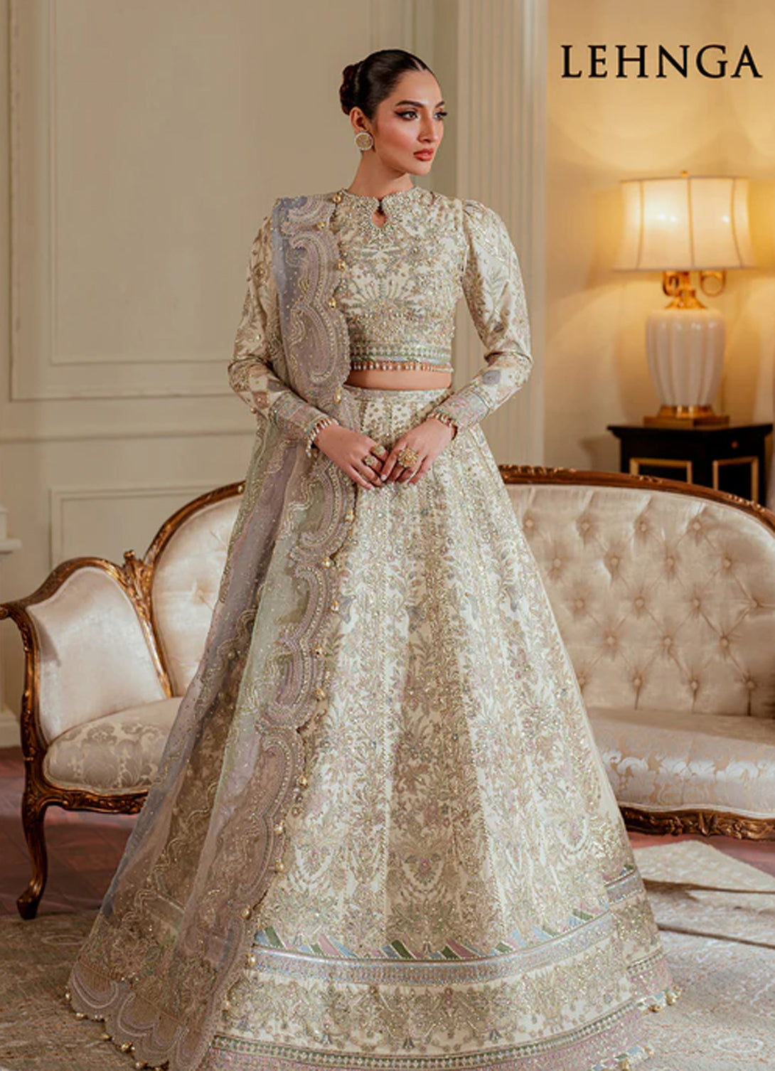 Baroque - Chantelle - EMBROIDERED NET CH13-06