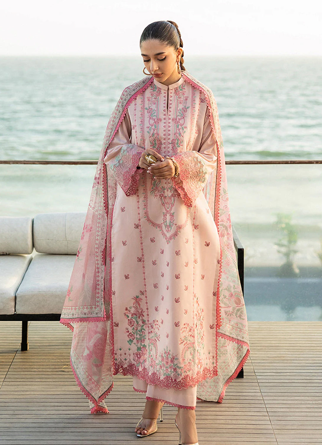 Zainab Chotani Tahra Lawn'25 -Kaira