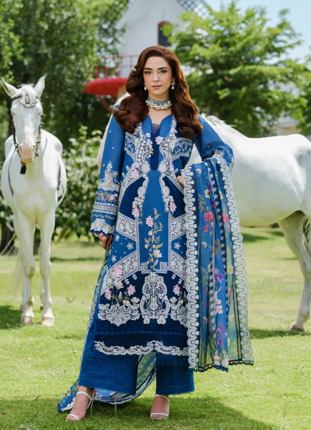Elaf Luxury Lawn'25 Vol-2 ELH-2A ZIVA