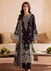Nureh Monochrome Luxury Lawn'25 - NE- 167