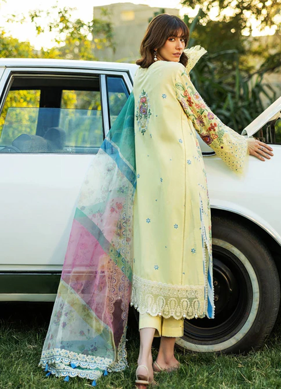 Sadaf Fawad Khan Luxury Lawn '25 Vol 1 - MID SUMMER EVENING - B