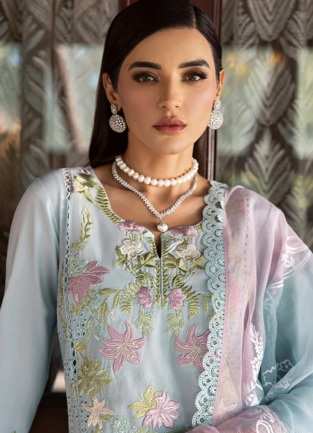 Saira Shakira Bloom Eid Lawn'25 - SSEL#4B - LOTUS REVERIE