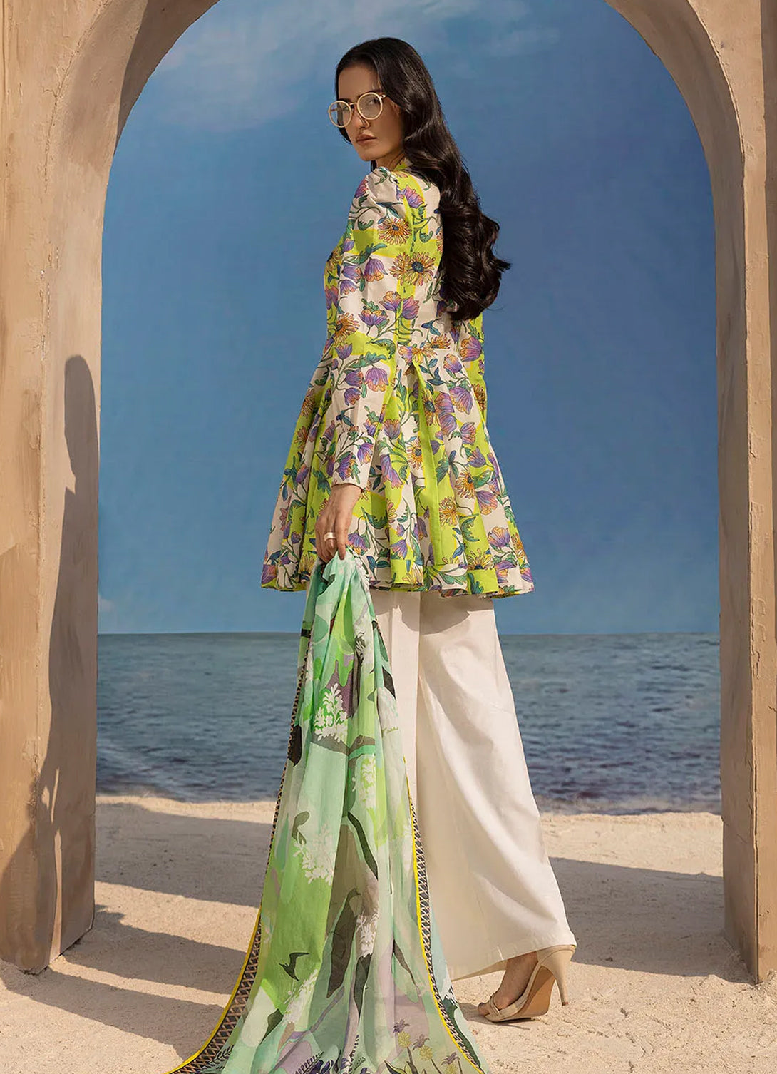 Gul Ahmed - Co-Ords - Printed Lawn'25 - TL-52097
