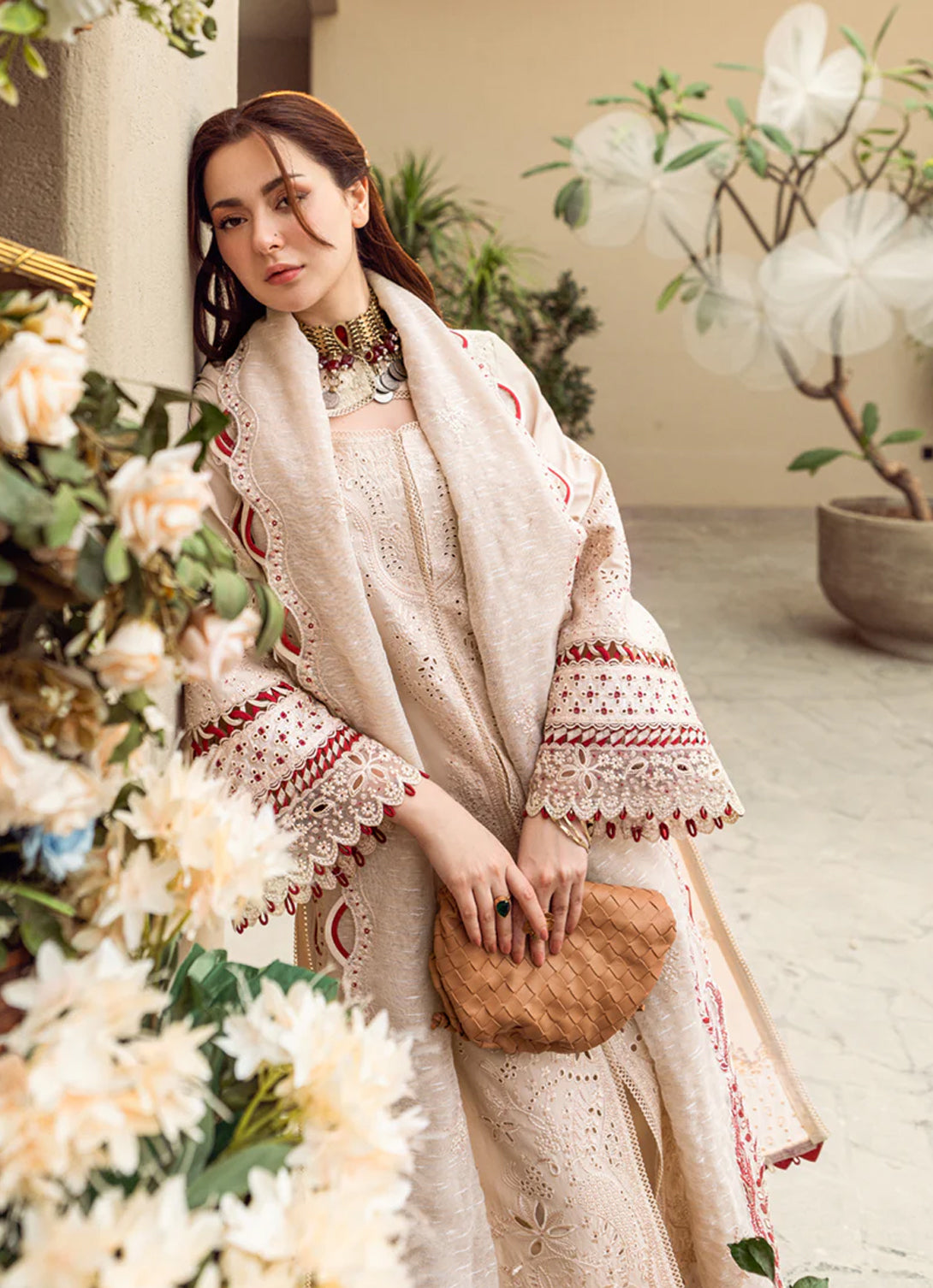 Qalamkar Sahil Luxury Lawn'25 FK-16 ANAYA