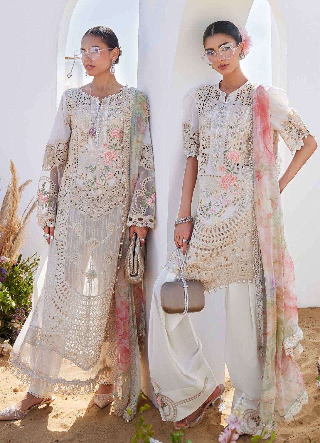 Maria B Luxury Lawn Eid'25 - 07
