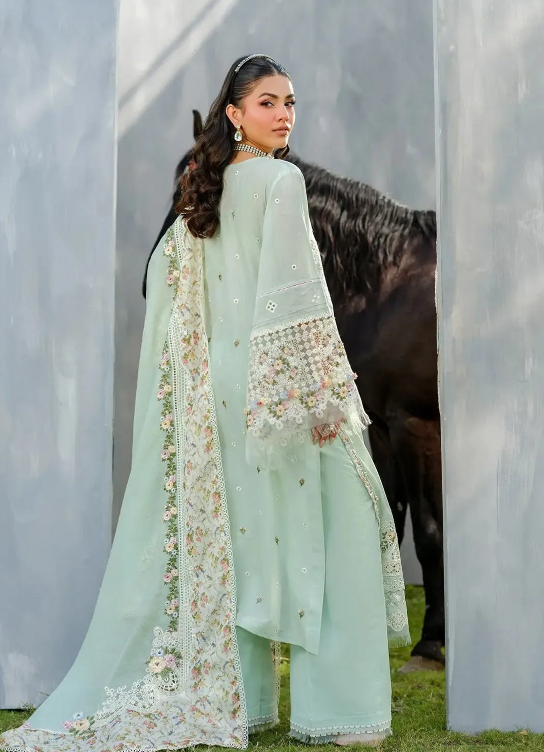 Elaf Luxury Lawn'25 Vol-2 ELH-4B FROSTEL