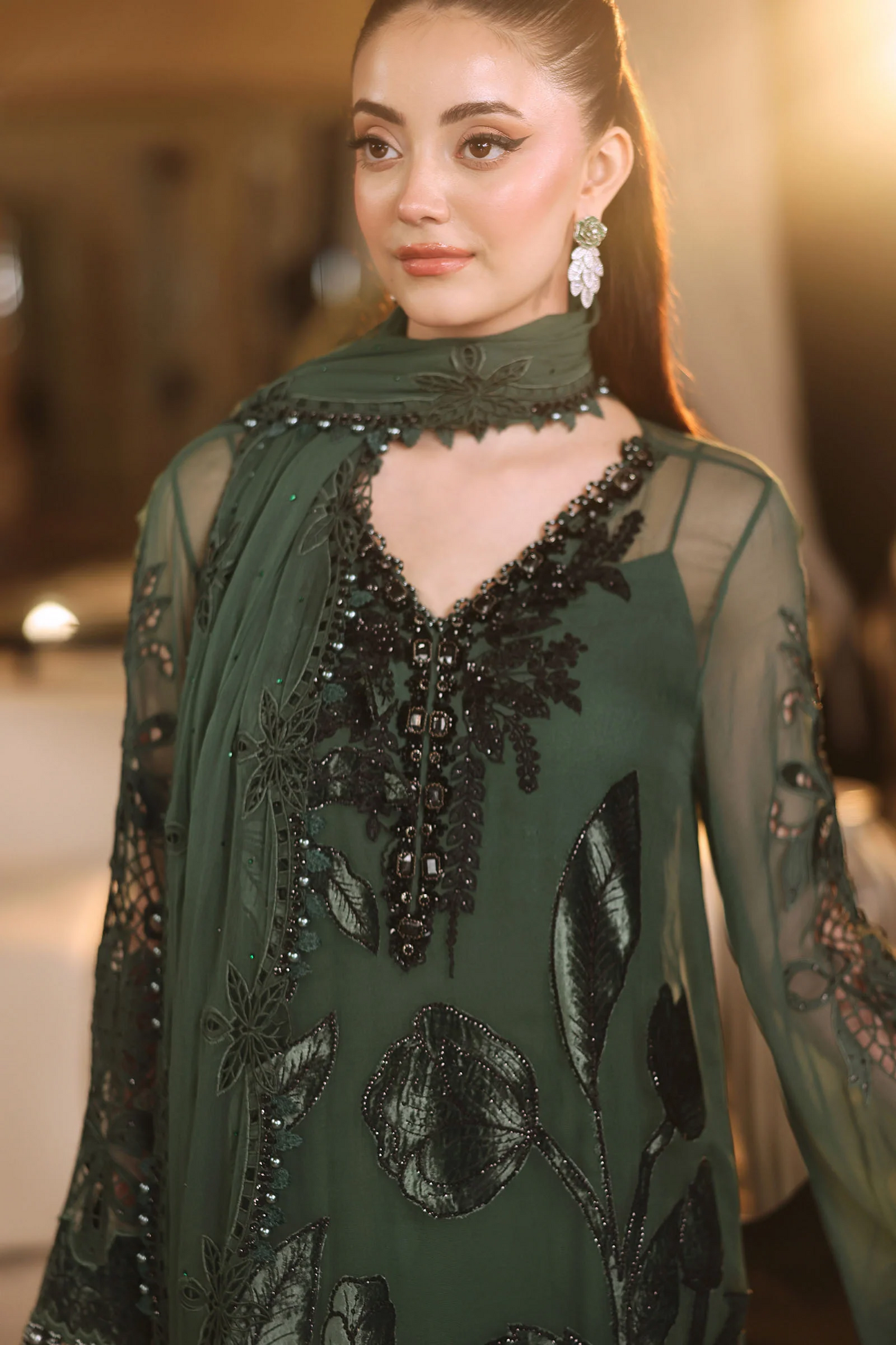 Maria B Royale Tea Affair Chiffon’26-D7