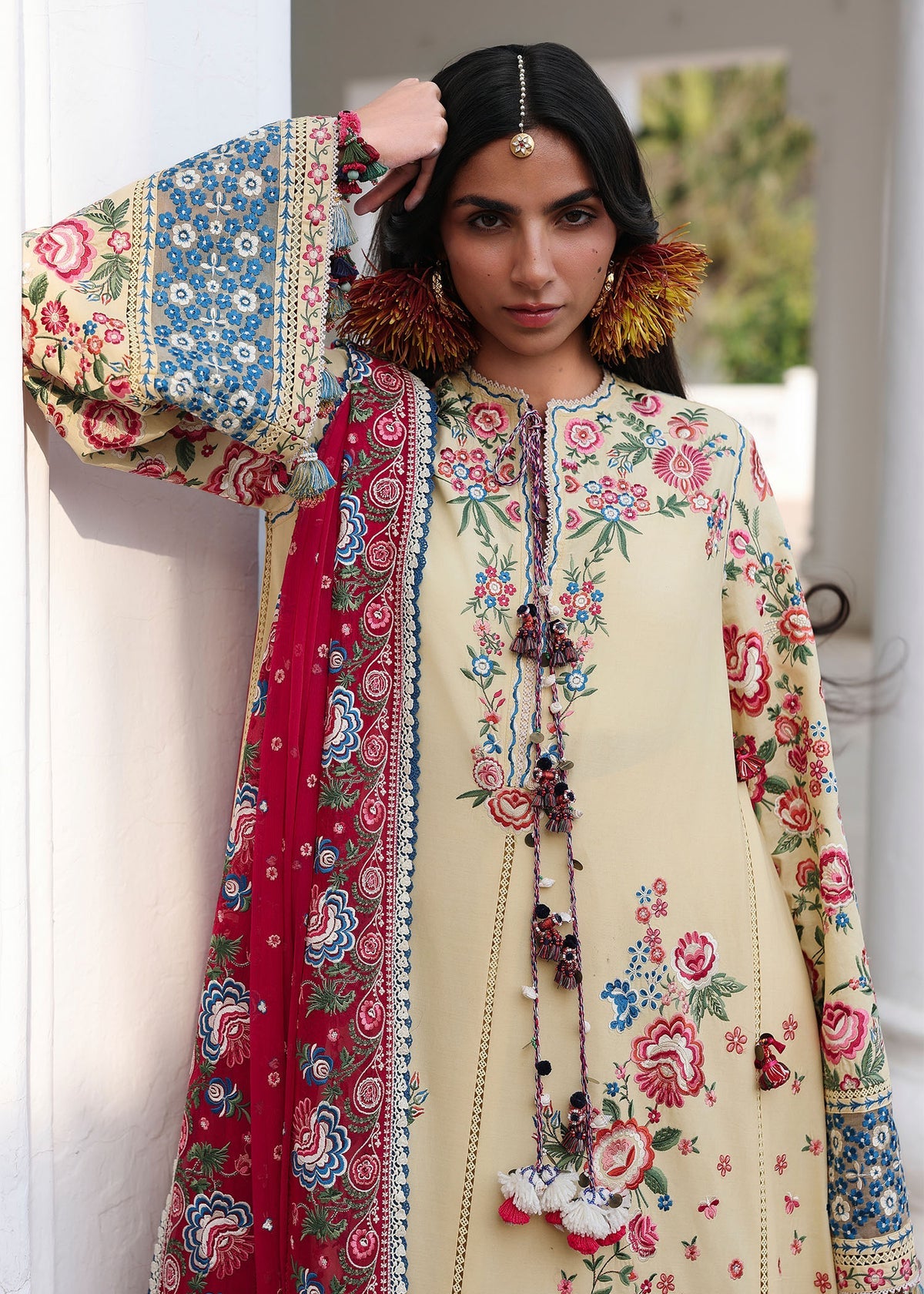 Hussain Rehar Luxury Lawn’26-Zubdah