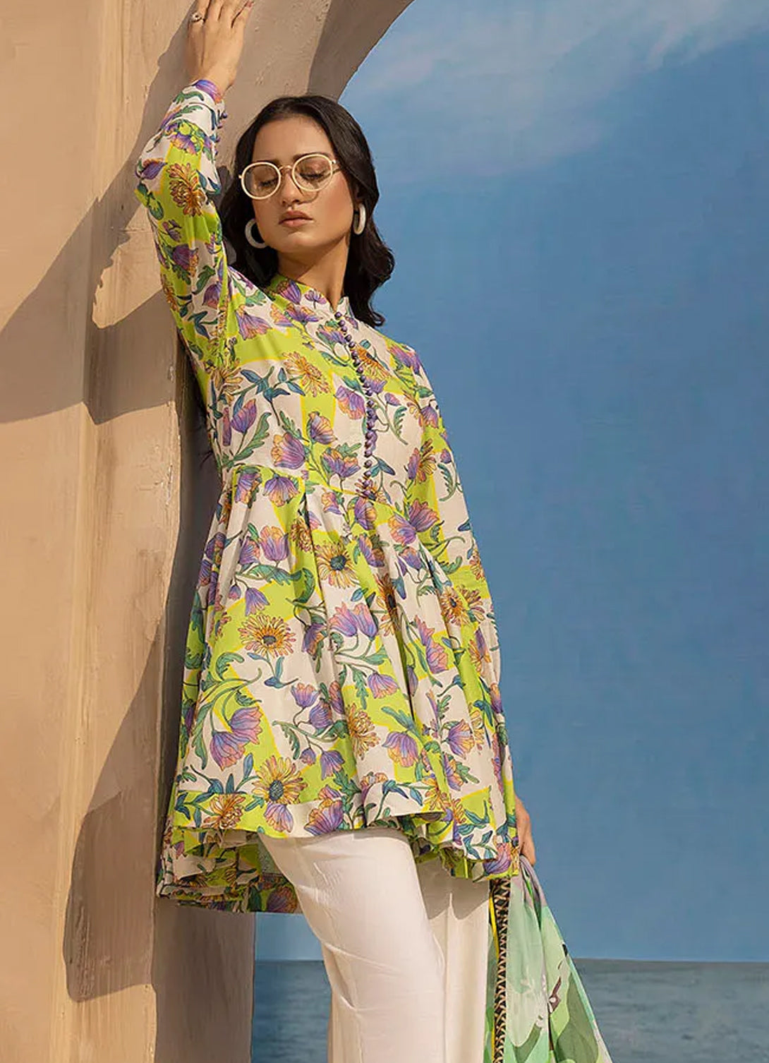 Gul Ahmed - Co-Ords - Printed Lawn'25 - TL-52097