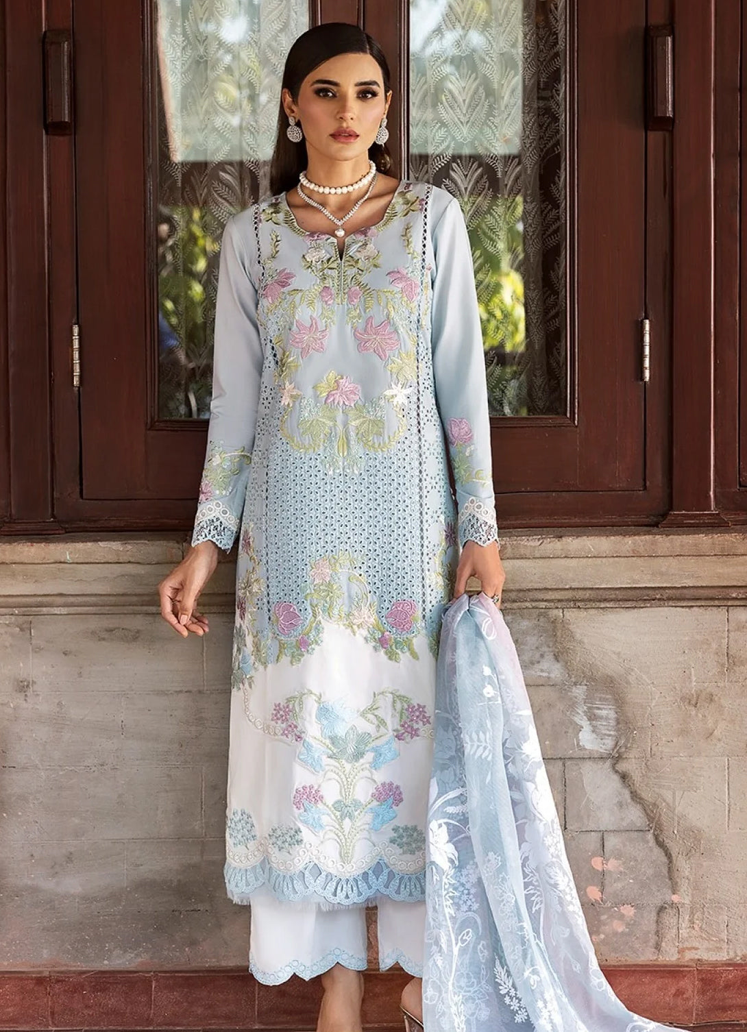 Saira Shakira Bloom Eid Lawn'25 - SSEL#4B - LOTUS REVERIE