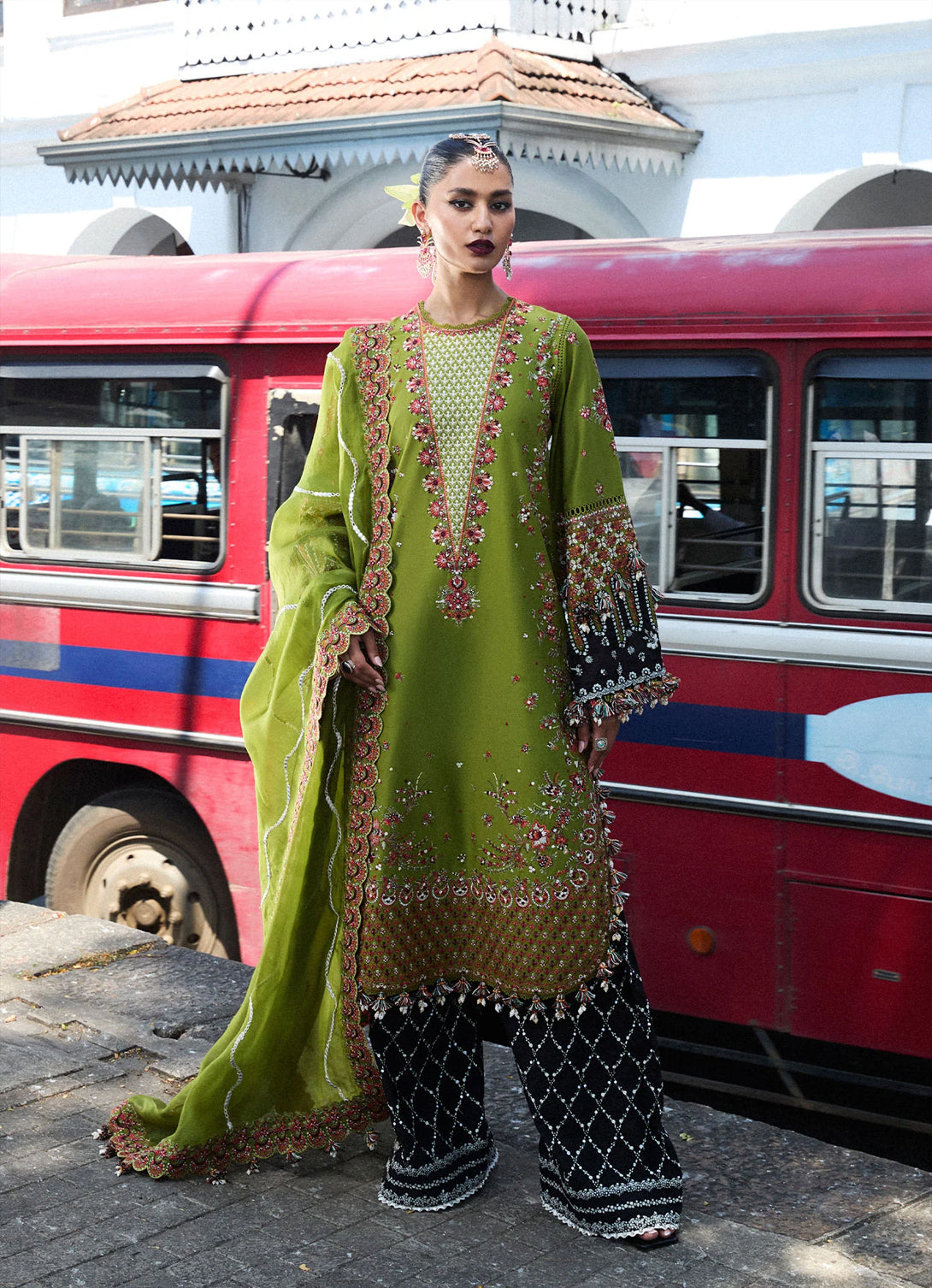 Hussain Rehar Luxury Lawn'25 - Abass