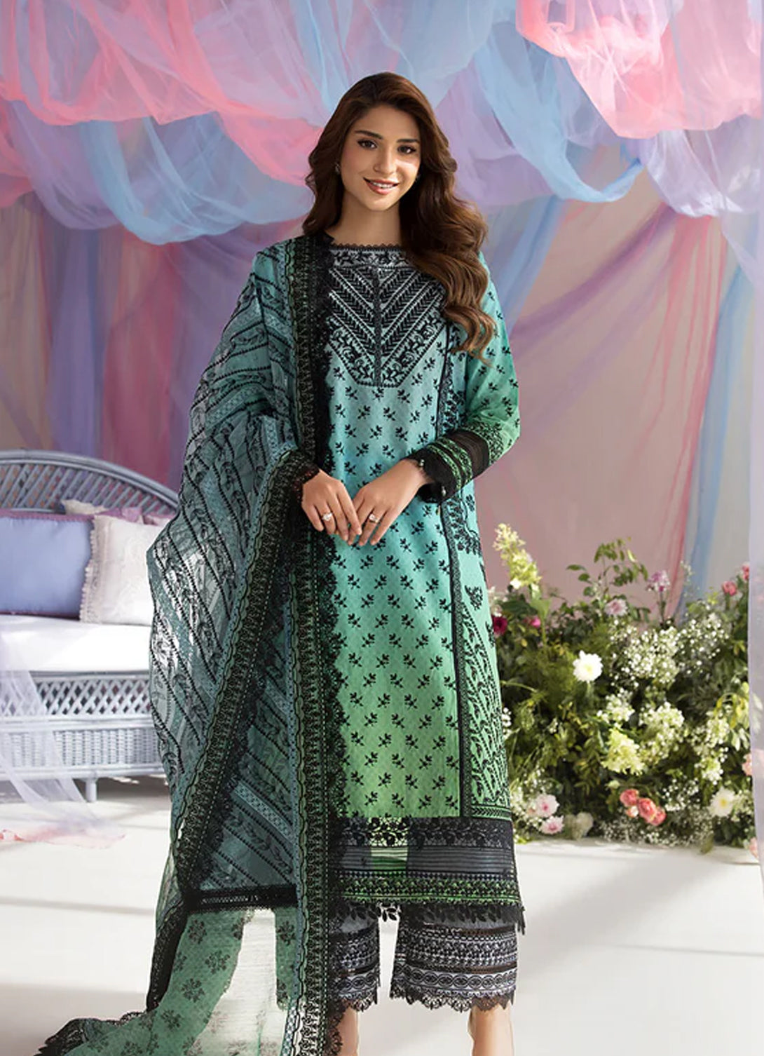Sobia Nazir Luxury Lawn'25 - 12A