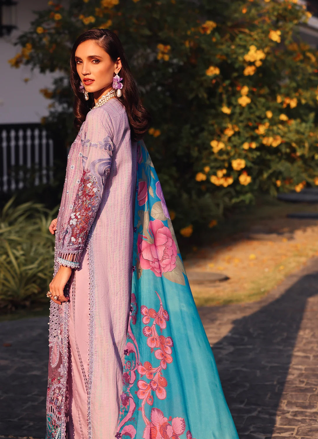 Afrozeh Luxury Summer Lawn'25 - Chrysa