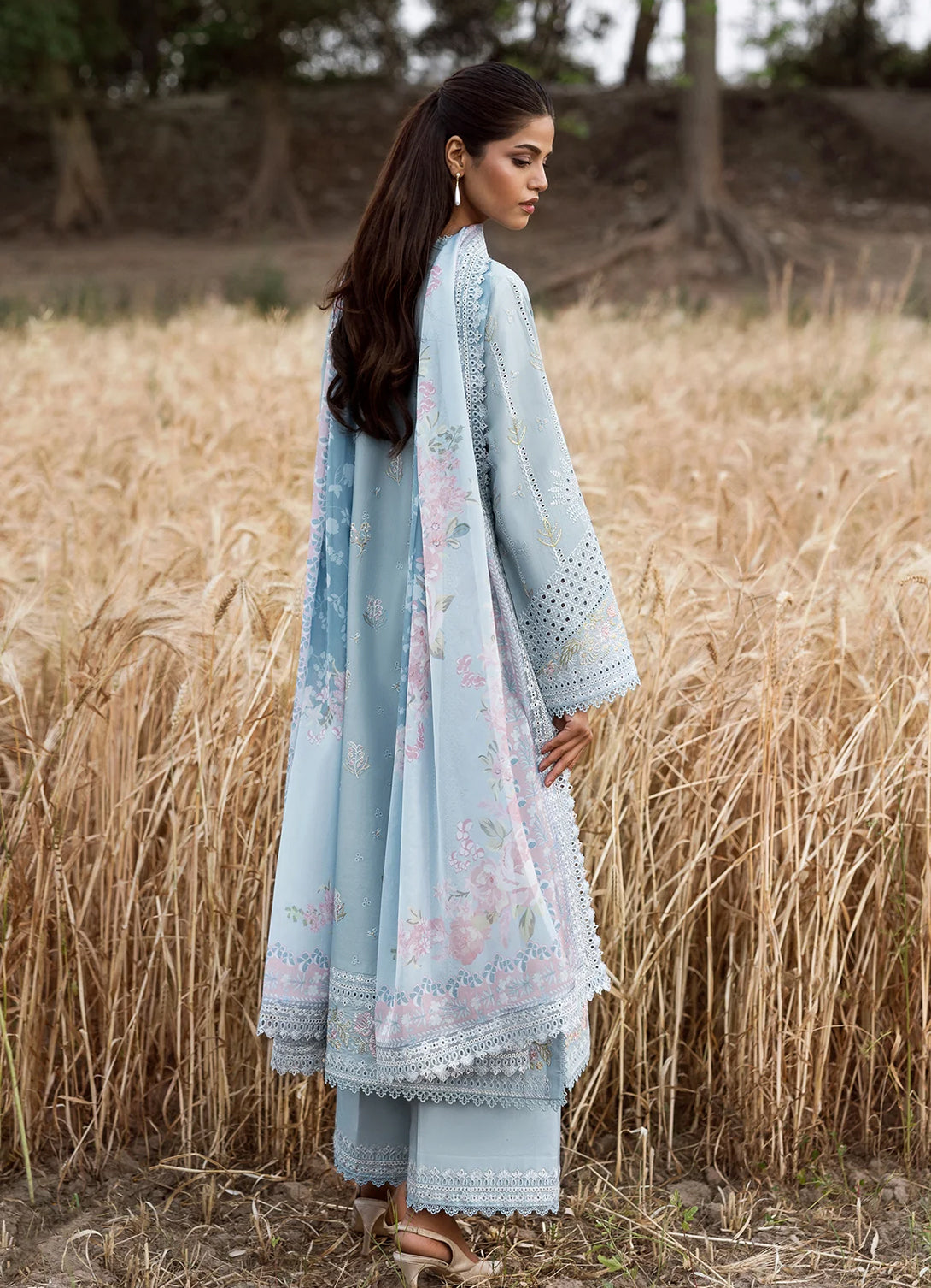 Afrozeh Mulaqaat Luxury Lawn'25 - Sukoon