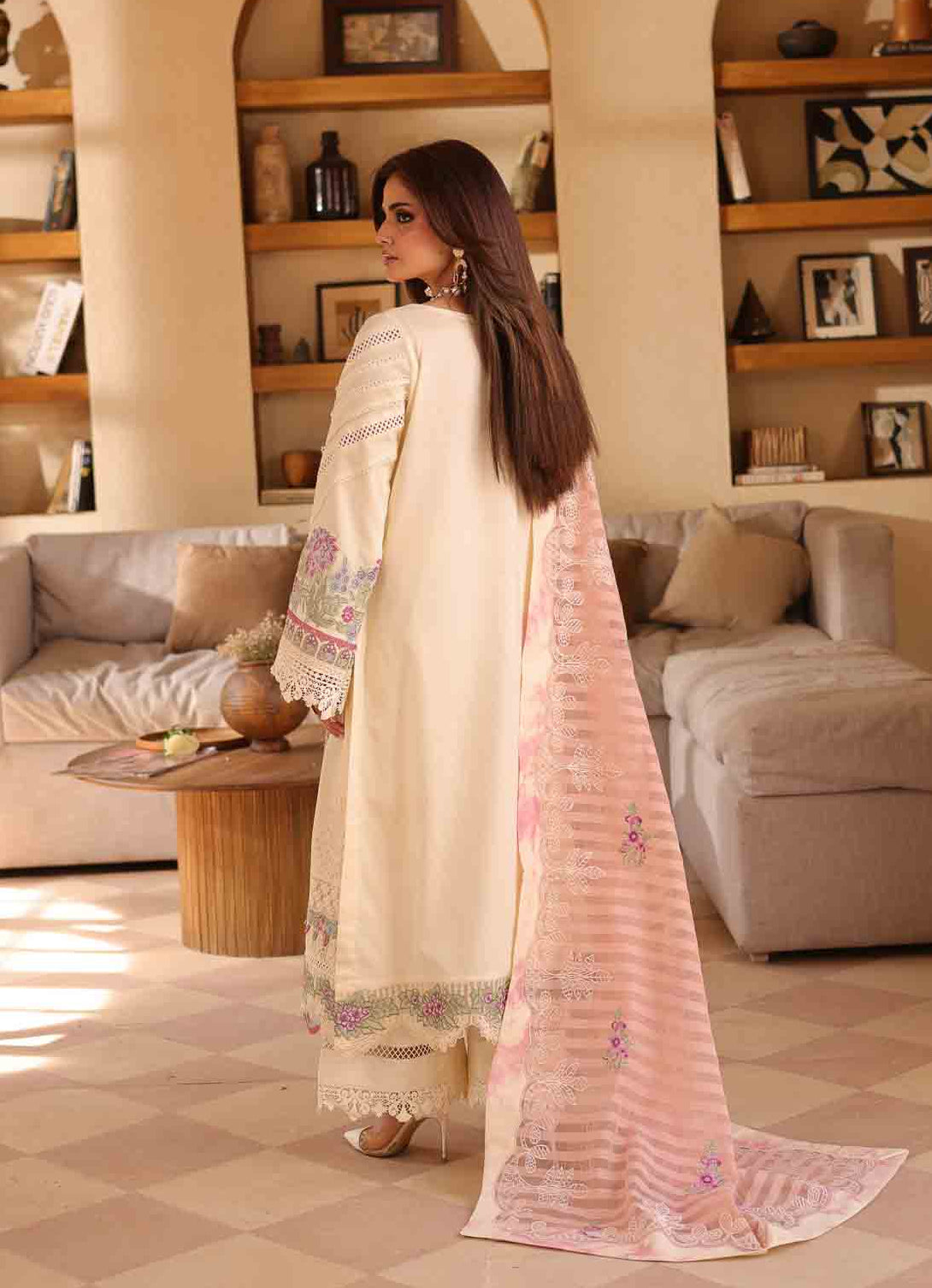 Shazia Mansoor Luxury Lawn'25 - Arzoo