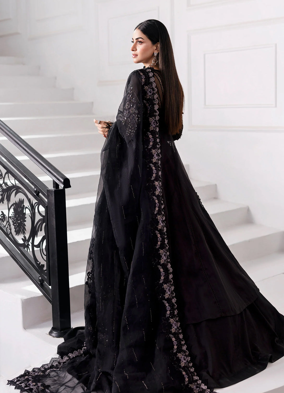 Maria.B Mbroidered Chiffon Eid Edition'25 - BD-3004