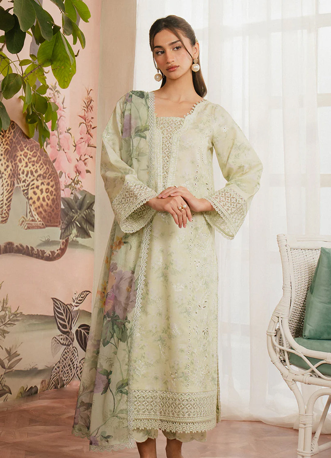Ayzel By Afrozeh - Armelia Printed Lawn'25 - Mirelia