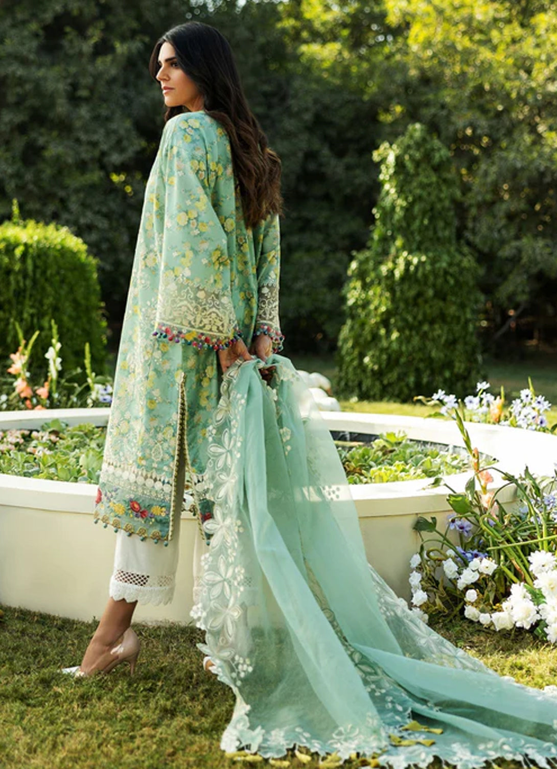 Sadaf Fawad Khan Luxury Lawn '25 Vol 1 - BLOOM - B