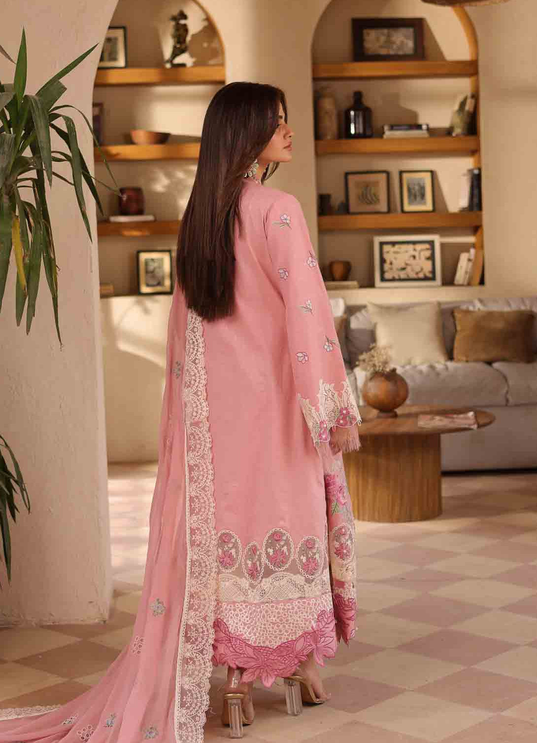 Shazia Mansoor Luxury Lawn'25 - Khayaal-e-bahaar