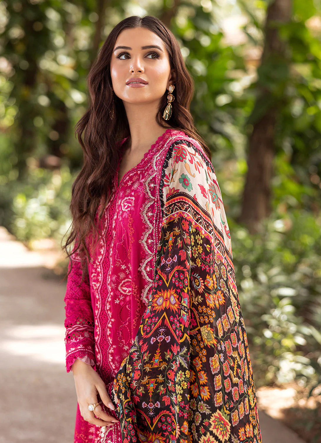 Faiza Saqlain Zinnia Luxury Lawn'25 - Varda