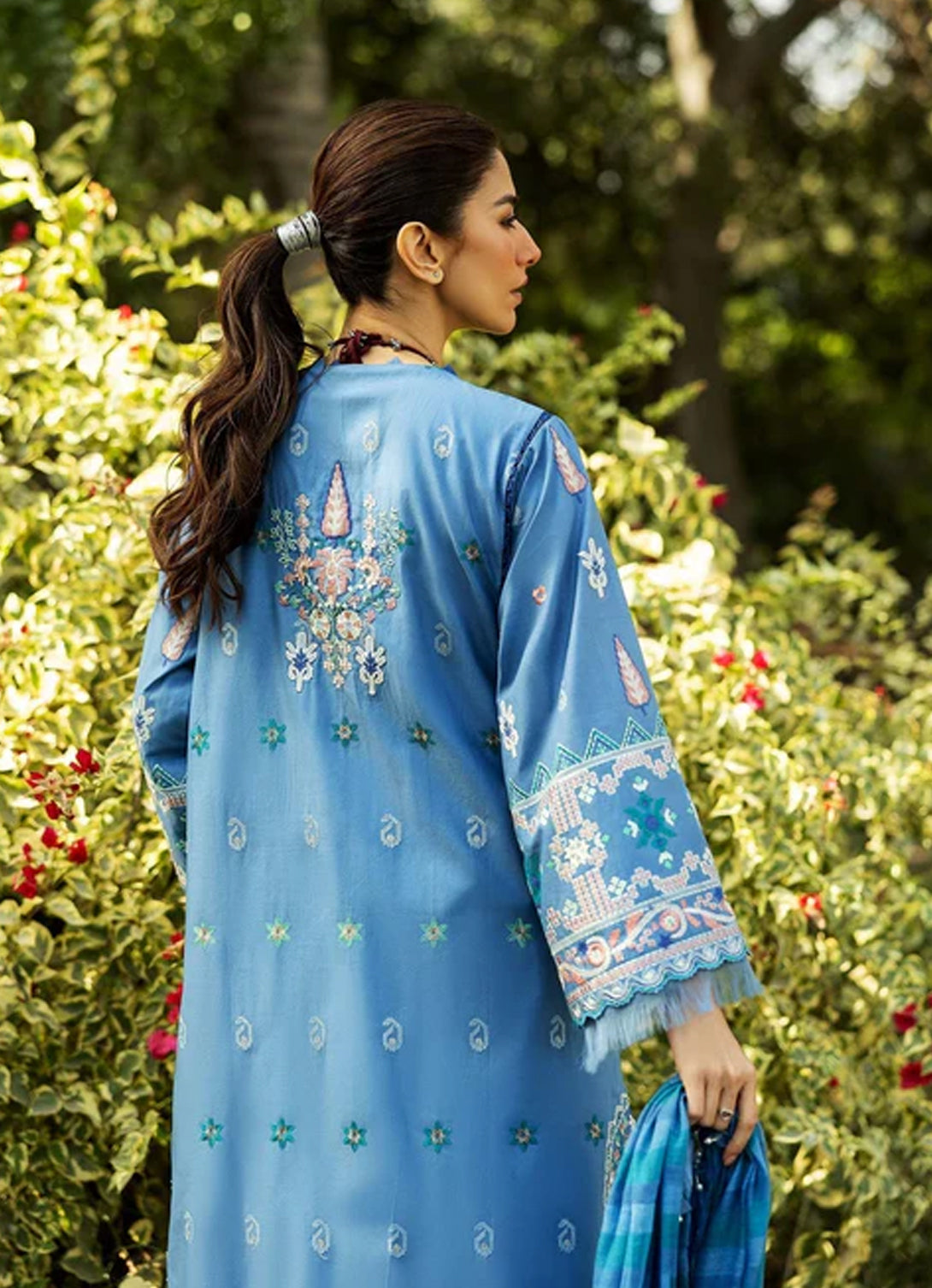 Sadaf Fawad Khan Luxury Lawn '25 Vol 1 - WISTERIA - A
