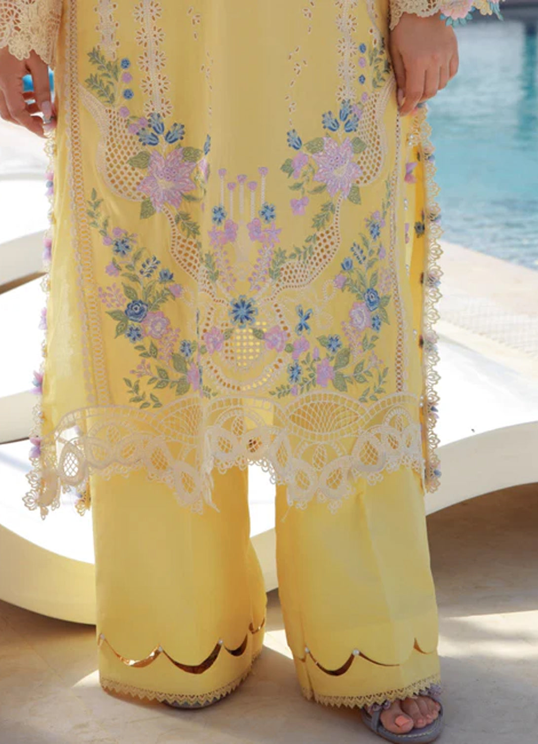 Gulmina Luxury Lawn'25 - Daffodils