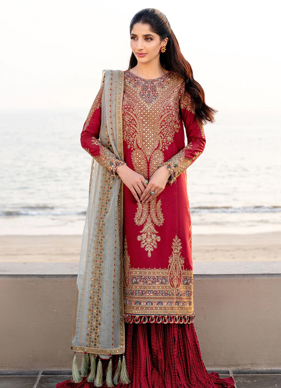 Jazmin Shahkaar Luxury Eid Lawn'25 - D5