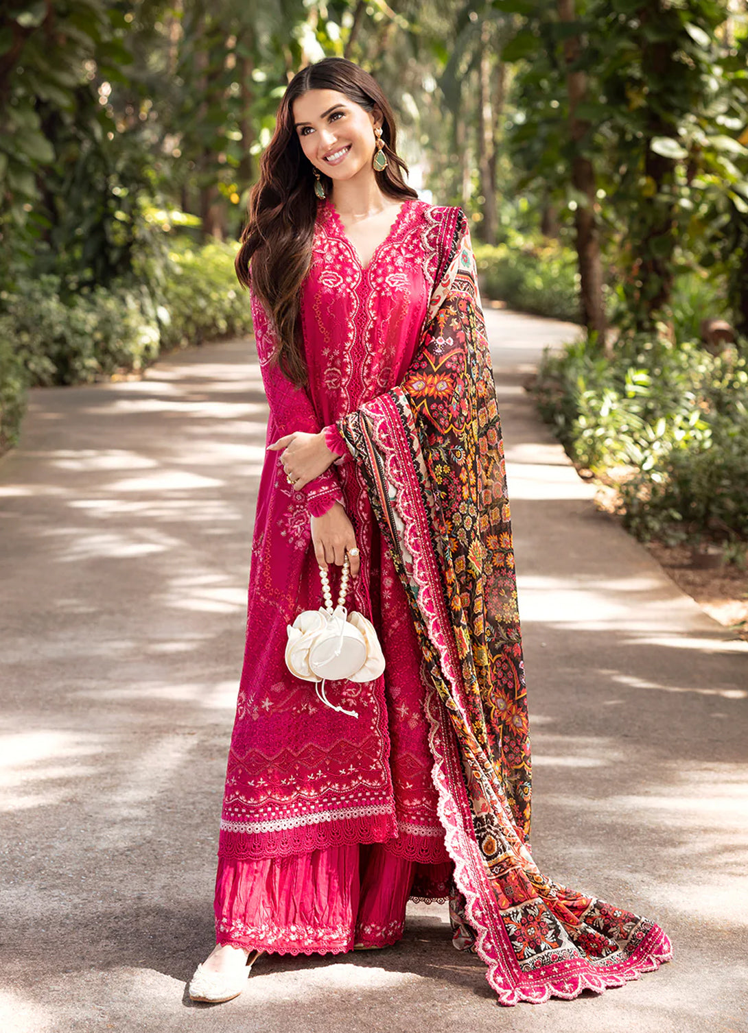 Faiza Saqlain Zinnia Luxury Lawn'25 - Varda