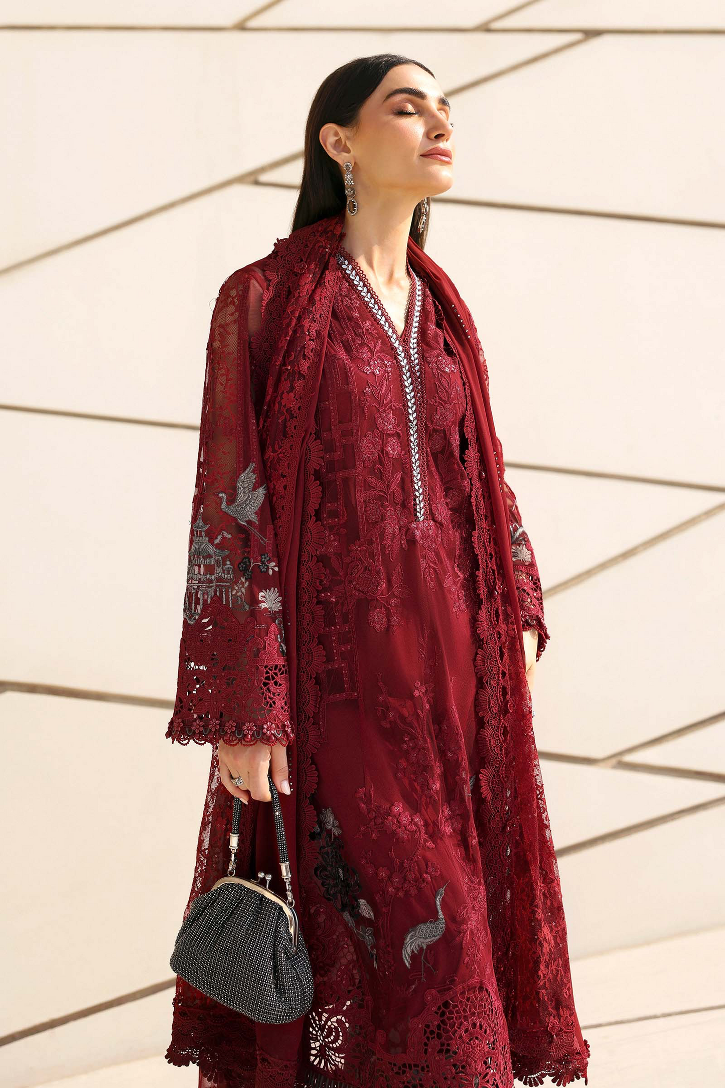 Maria B Luxury Lawn’26-7A