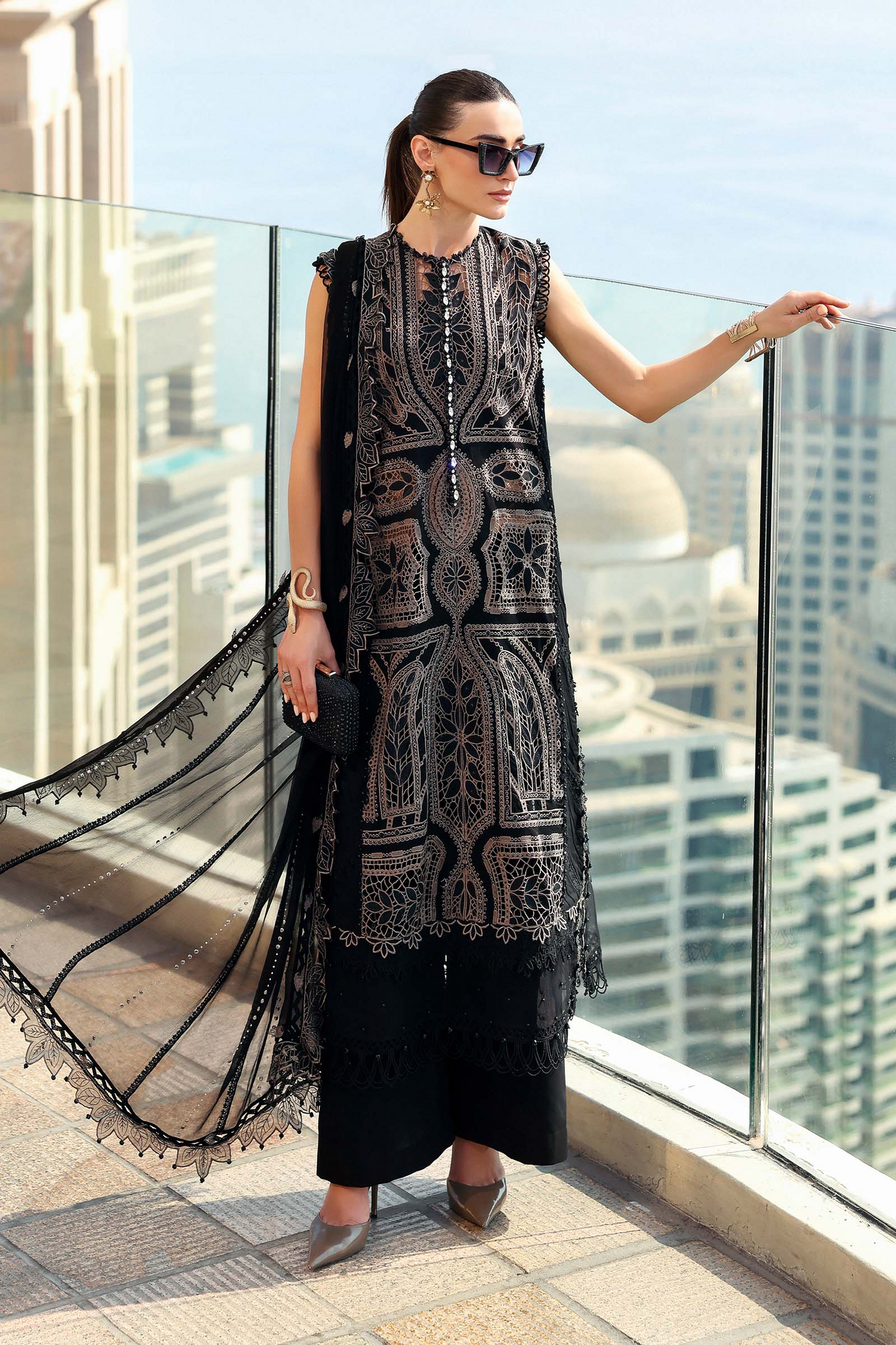 Maria B Luxury Lawn’26-8B