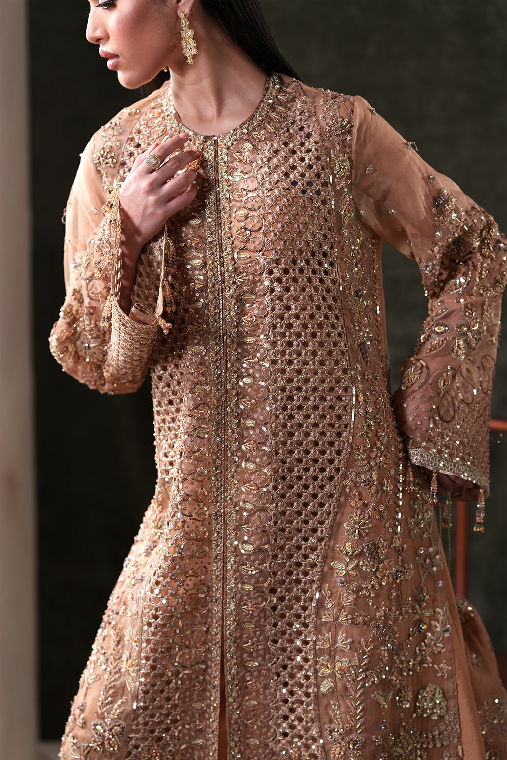 Emaan Adeel Luxury Formals’26-Hessonite