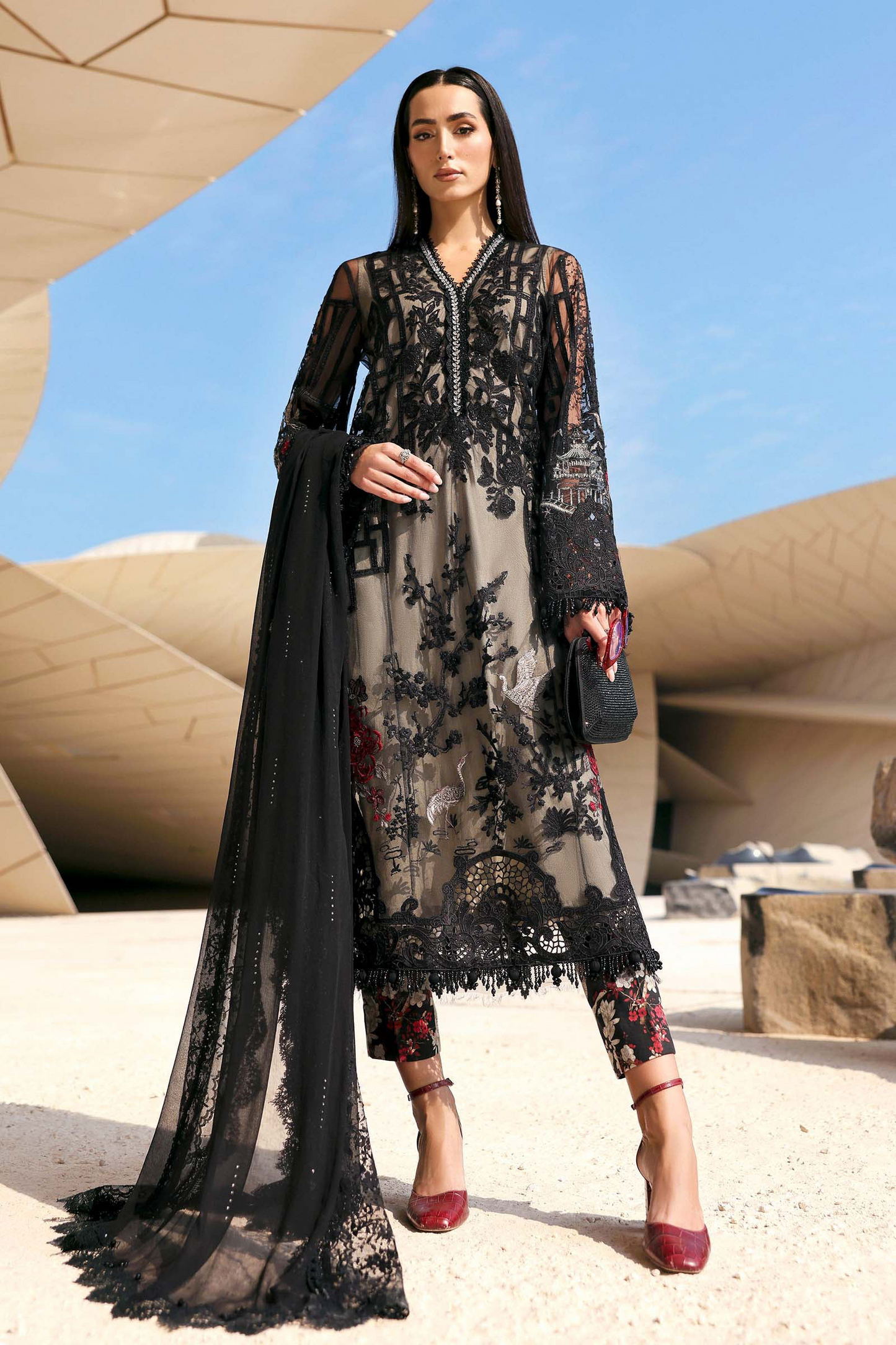 Maria B Luxury Lawn’26-7B