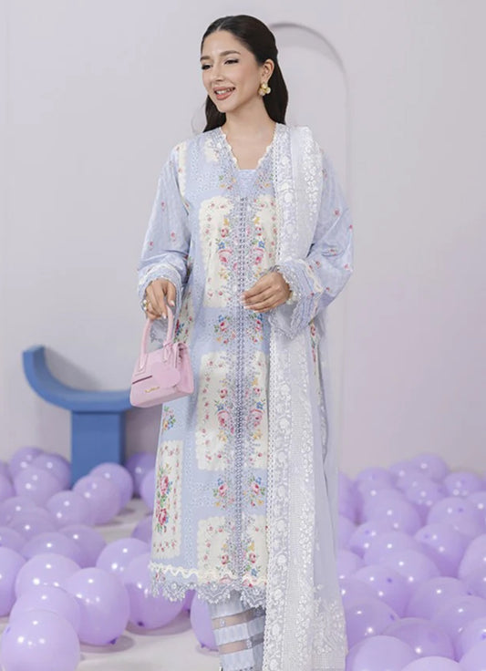 Qalamkar Q Prints Lawn'25 - EM-O2 (A) ESME