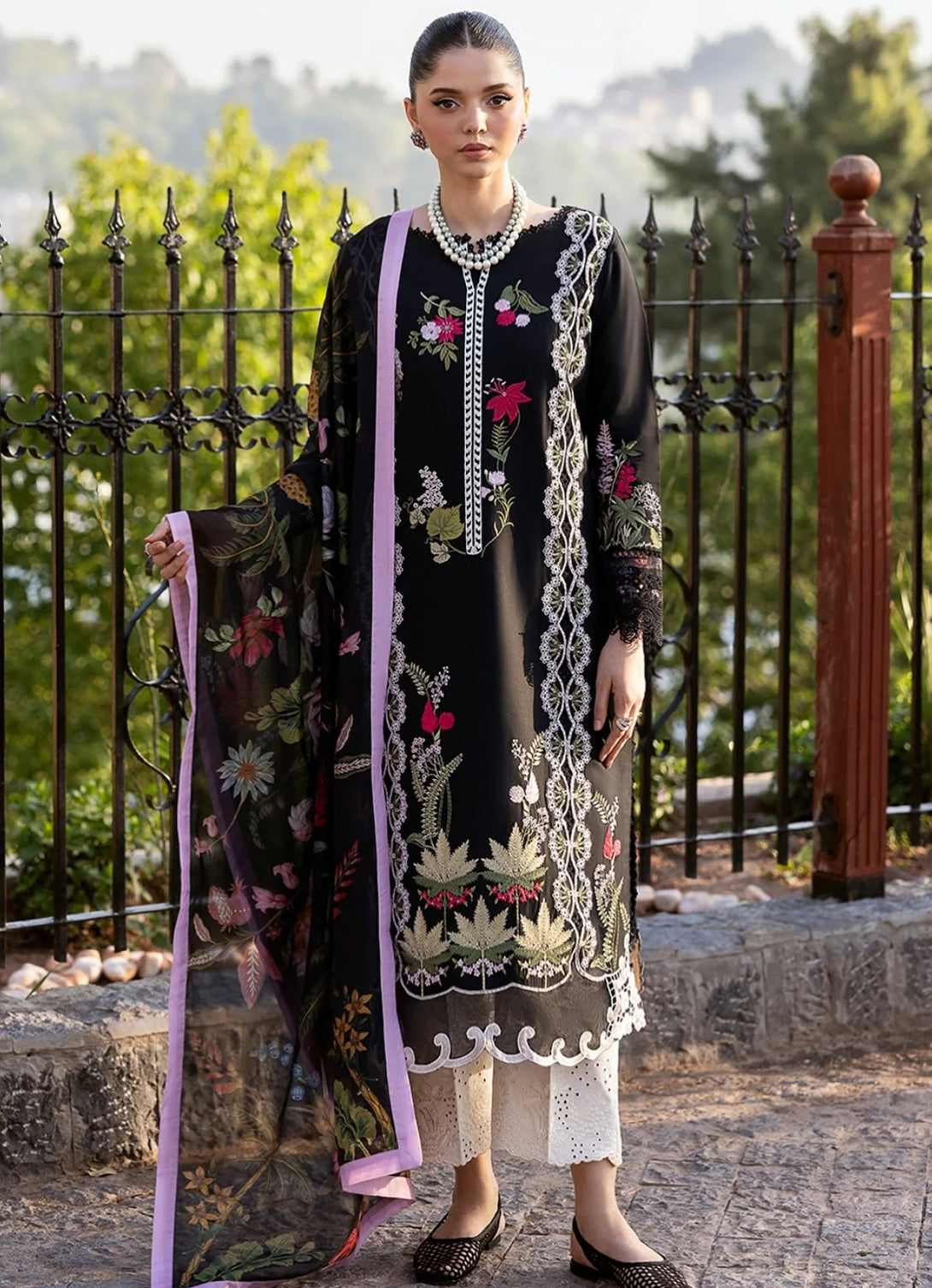 Saira Shakira Bloom  Eid  Lawn'25 - SSEL#6B - SAUVAGE
