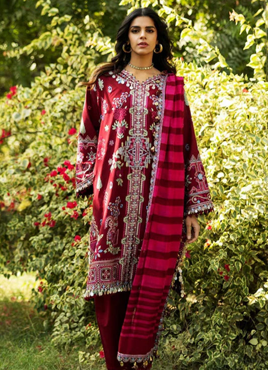 Sadaf Fawad Khan Luxury Lawn '25 Vol 1 - WISTERIA - B