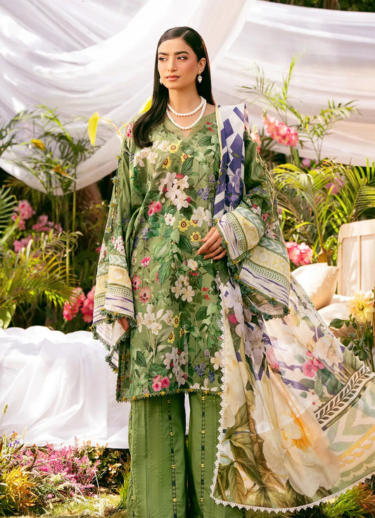 Elaf Prints Lawn'25 - EPS-1B GREEN EDEN