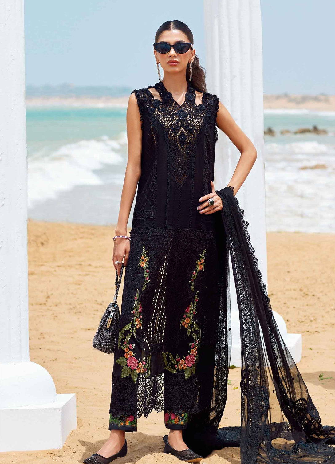 Maria B Luxury Lawn Eid'25 - 01