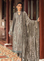 Maria B - Winter Luxe - Embroidered Velvet Suit | DL-1209