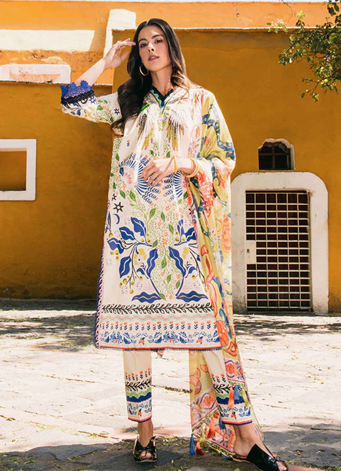 Mushq La Dolce Hemline Prints'25 Vol 2 - Magnolias