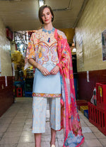 Mushq La Dolce Hemline Prints'25 Vol 2 - Water Lily